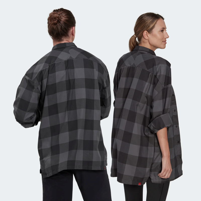 Five Ten Brand of the Brave Flannel LS Shirt Grey Six/Black-4
